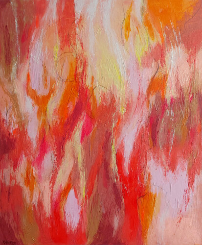 Das Leben Ist Schön by Ewa Martens, Painting for Sale on Select