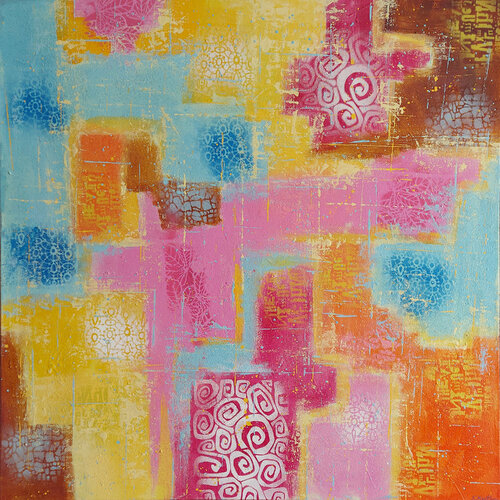 Sunshine Reggae by Ewa Martens, Painting for Sale on Select