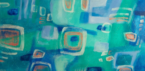 Childhood Memories II by Ewa Martens, Painting for Sale on Select