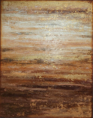 Goldrausch by Ewa Martens, Painting for Sale on Select