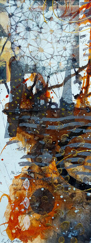 Gratitude To The Universe II by Ewa Martens, Painting for Sale on Select