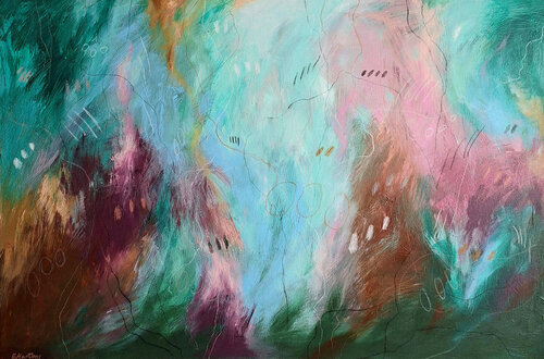 Stratosphäre by Ewa Martens, Painting for Sale on Select