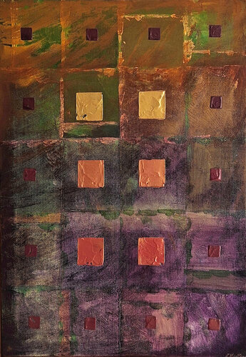 Hintergrundrauschen by Ewa Martens, Painting for Sale on Select