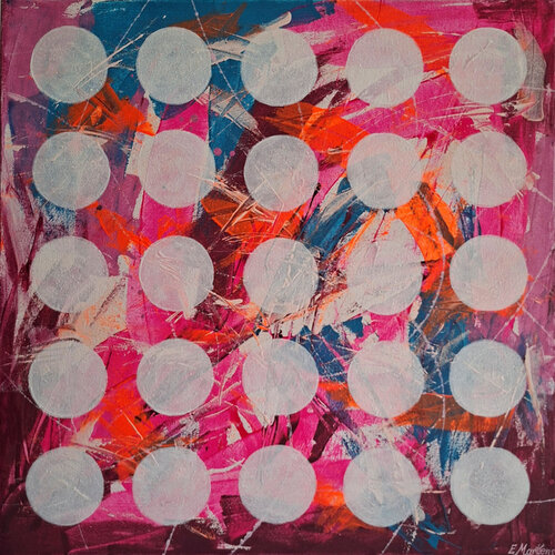 Camouflage 2021-II by Ewa Martens, Painting for Sale on Select