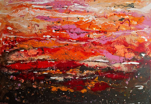 Let It Flow II von Ewa Martens, Malerei kaufen auf Select