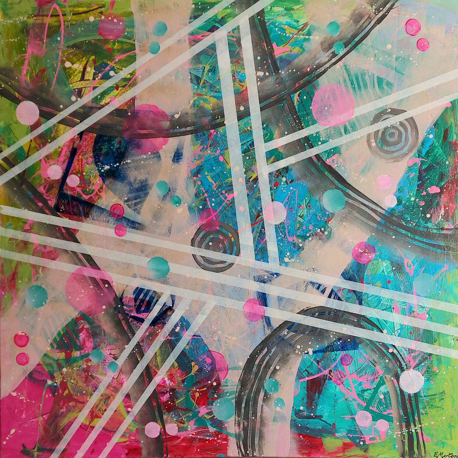 Ruf Der Ferne Ewa Martens Original painting for sale