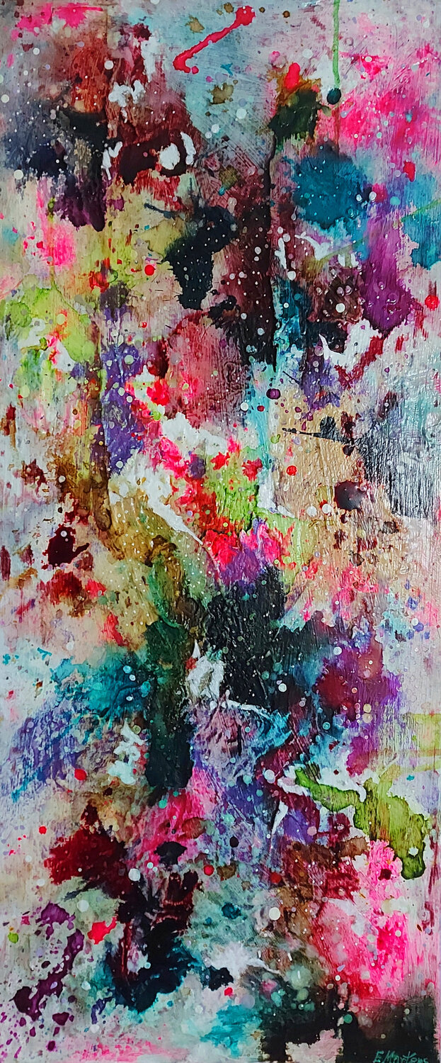 Farbenfluss V Ewa Martens Original painting for sale