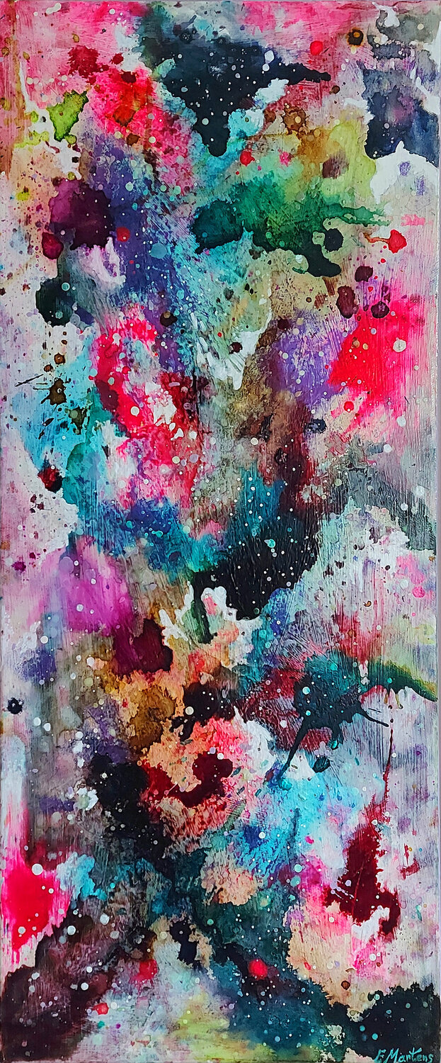 Farbenfluss VI Ewa Martens Original painting for sale