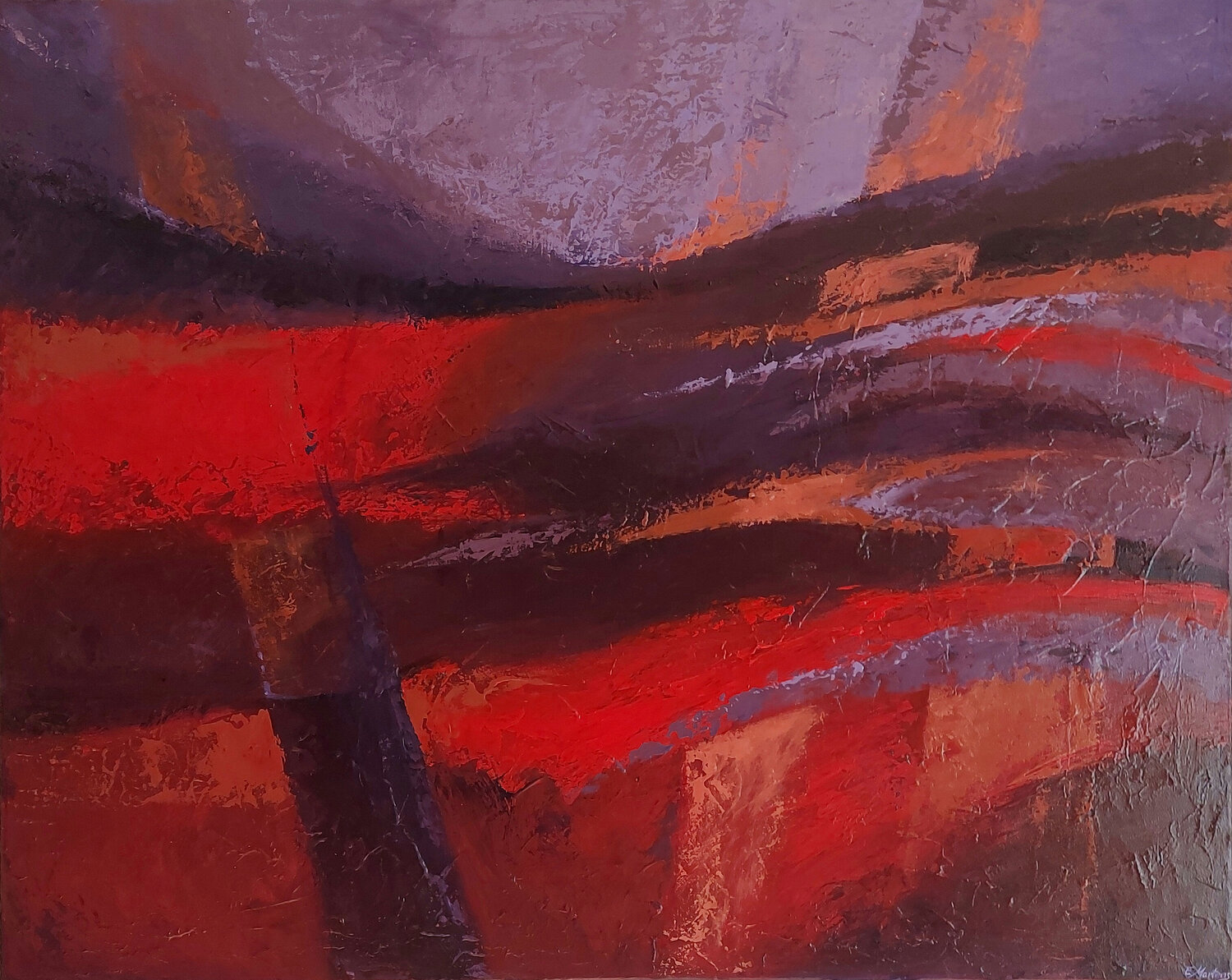 Liebeskummer Ewa Martens Original painting for sale
