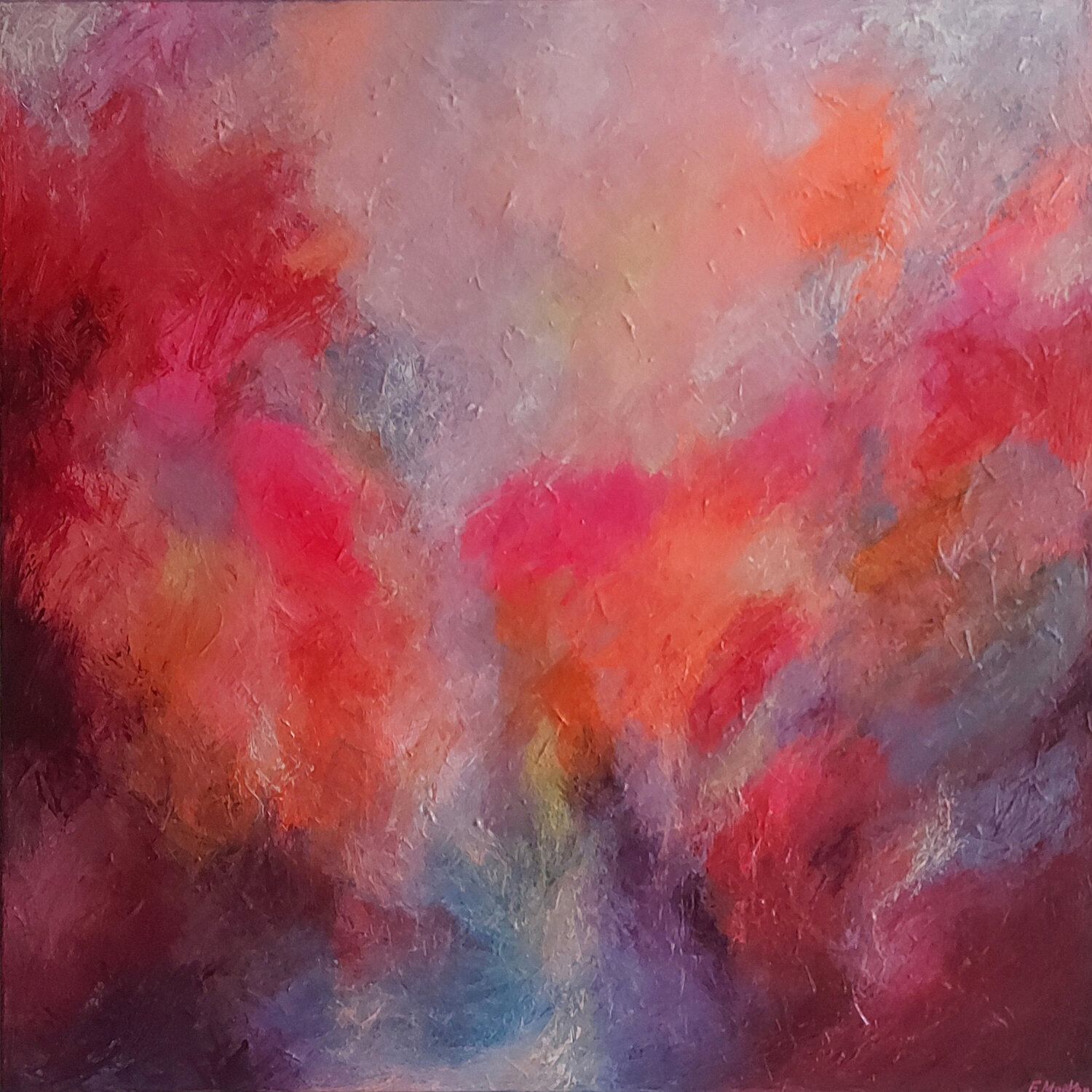 Falling In Love Ewa Martens Original painting for sale