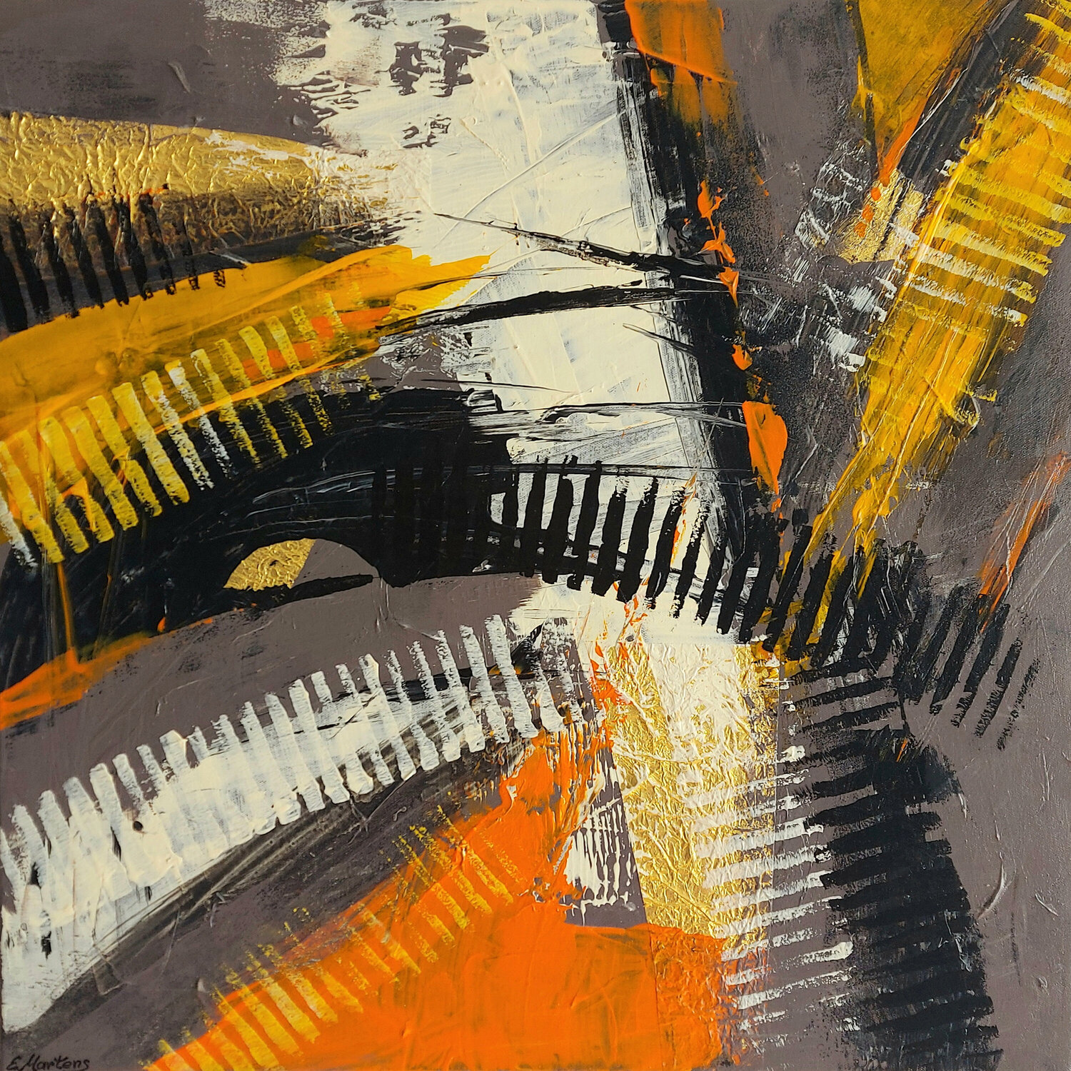 Sunrise Ewa Martens Original painting for sale