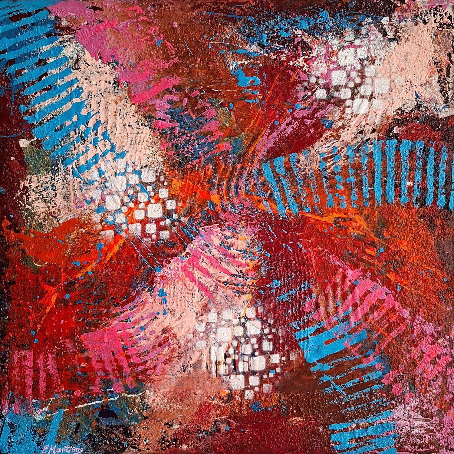 Mein Süßes Geheimnis II Ewa Martens Original painting for sale