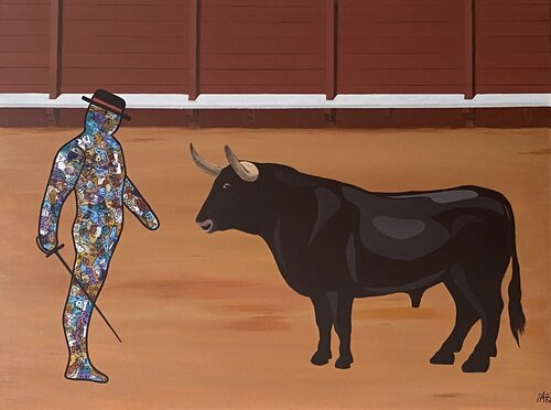 Coming to terms by Amogh Katyayan, Painting for Sale on Select