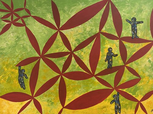 The Dream - A Playground by Amogh Katyayan, Painting for Sale on Select