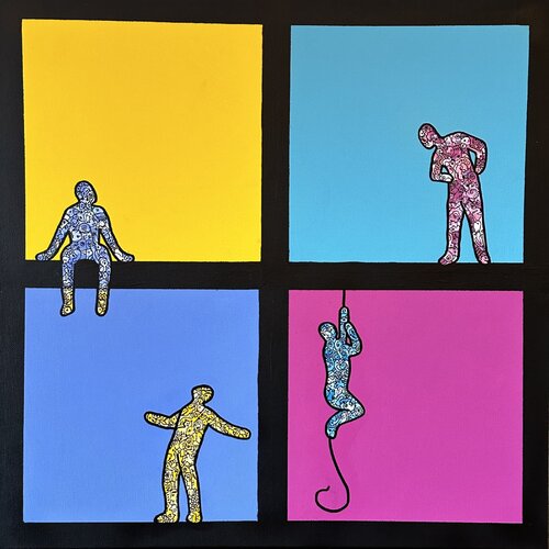 Aspirations - Play 1 by Amogh Katyayan, Painting for Sale on Select