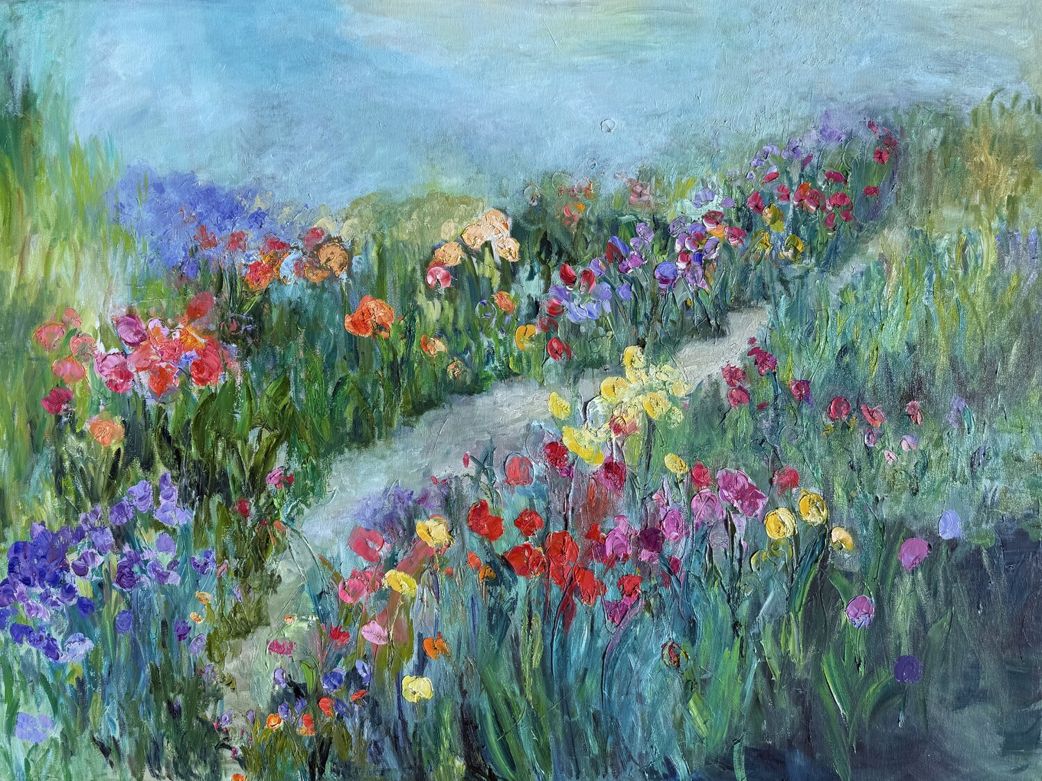Happy Place Maria-Victoria Checa Original painting for sale