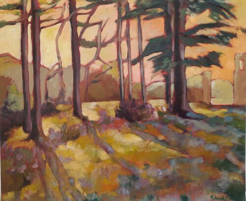 Ombres by Anne-Marie Molénat-Ponté, Painting for Sale on Select