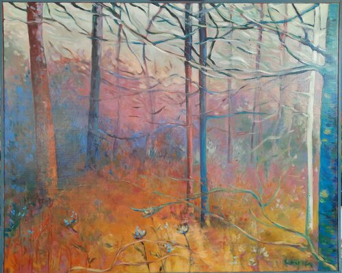Sous Bois von Anne-Marie Molénat-Ponté, Malerei kaufen auf Select