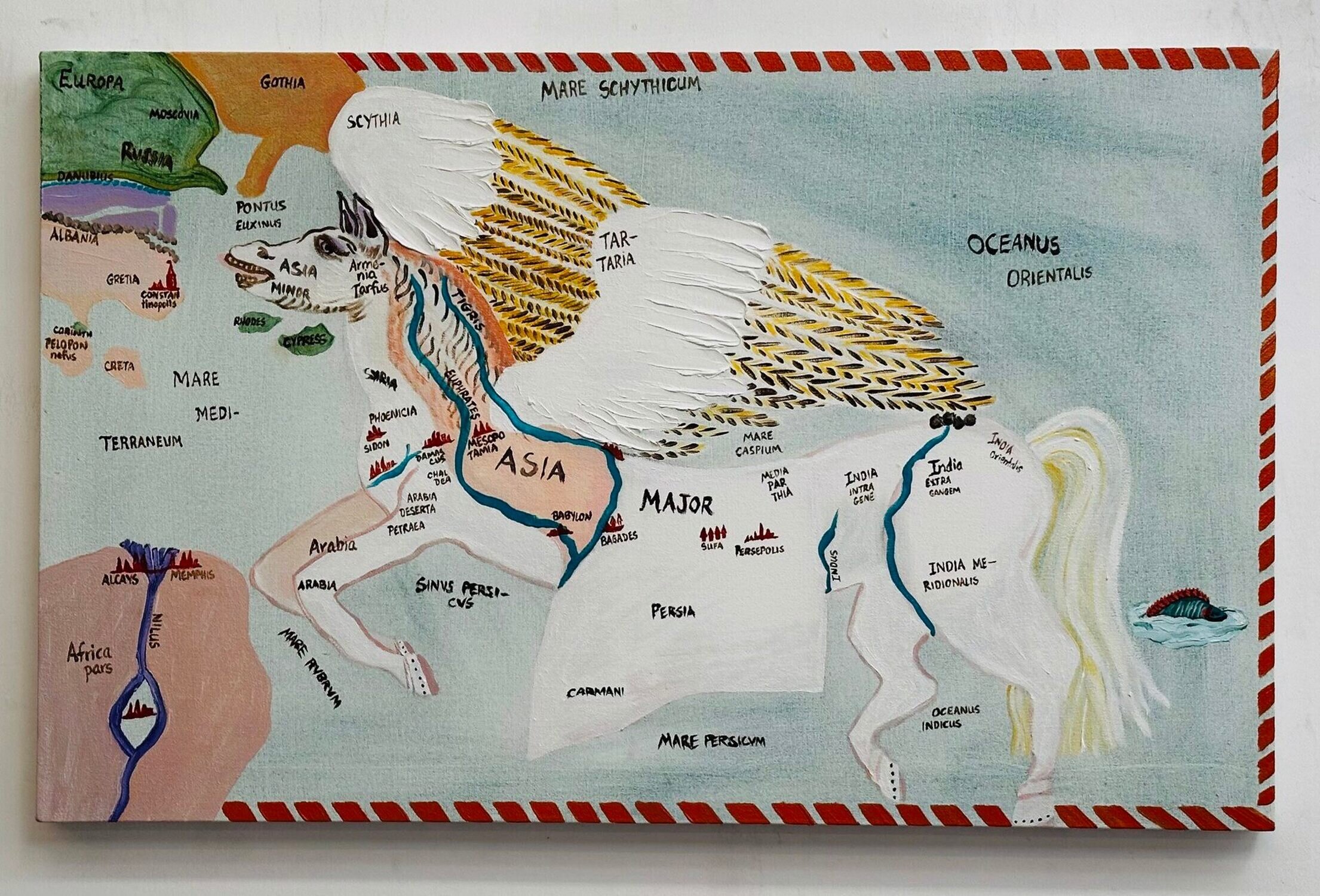 Topic Map paintings
