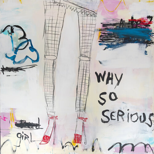 Why so serious by Christiane Lohrig, Painting for Sale on Select