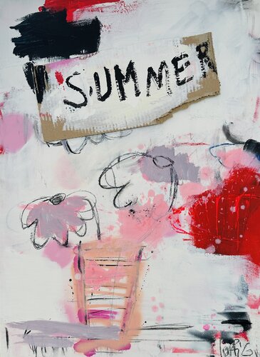 Hello Summer by Christiane Lohrig, Painting for Sale on Select