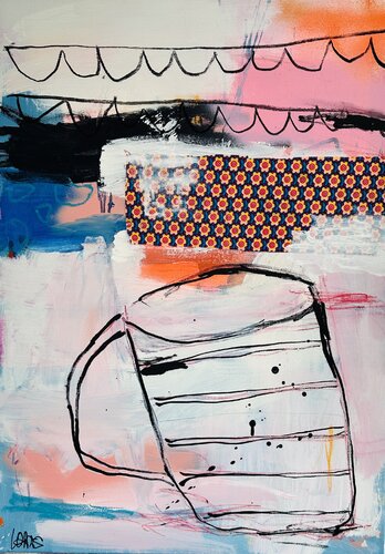 Home Story by Christiane Lohrig, Painting for Sale on Select