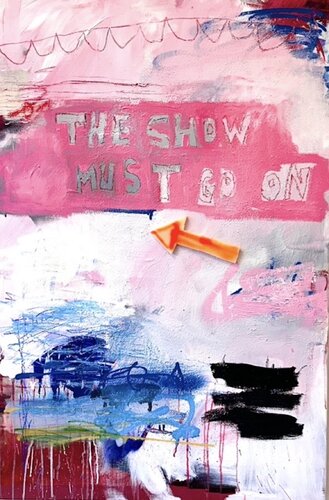 the show must go on by Christiane Lohrig, Painting for Sale on Select