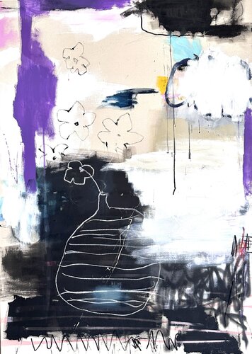 Summer in Berlin by Christiane Lohrig, Painting for Sale on Select