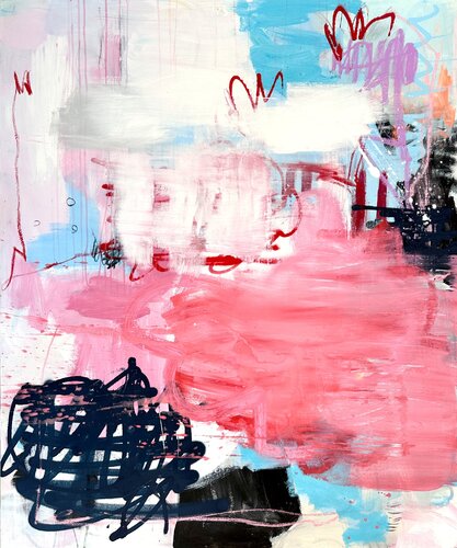 Tag am See by Christiane Lohrig, Painting for Sale on Select