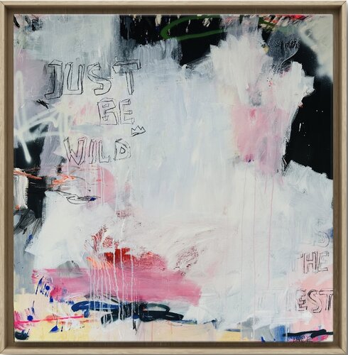 Just be wild by Christiane Lohrig, Painting for Sale on Select