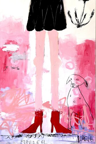 Je suis by Christiane Lohrig, Painting for Sale on Select