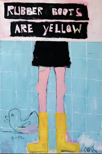 pool girl by Christiane Lohrig, Painting for Sale on Select