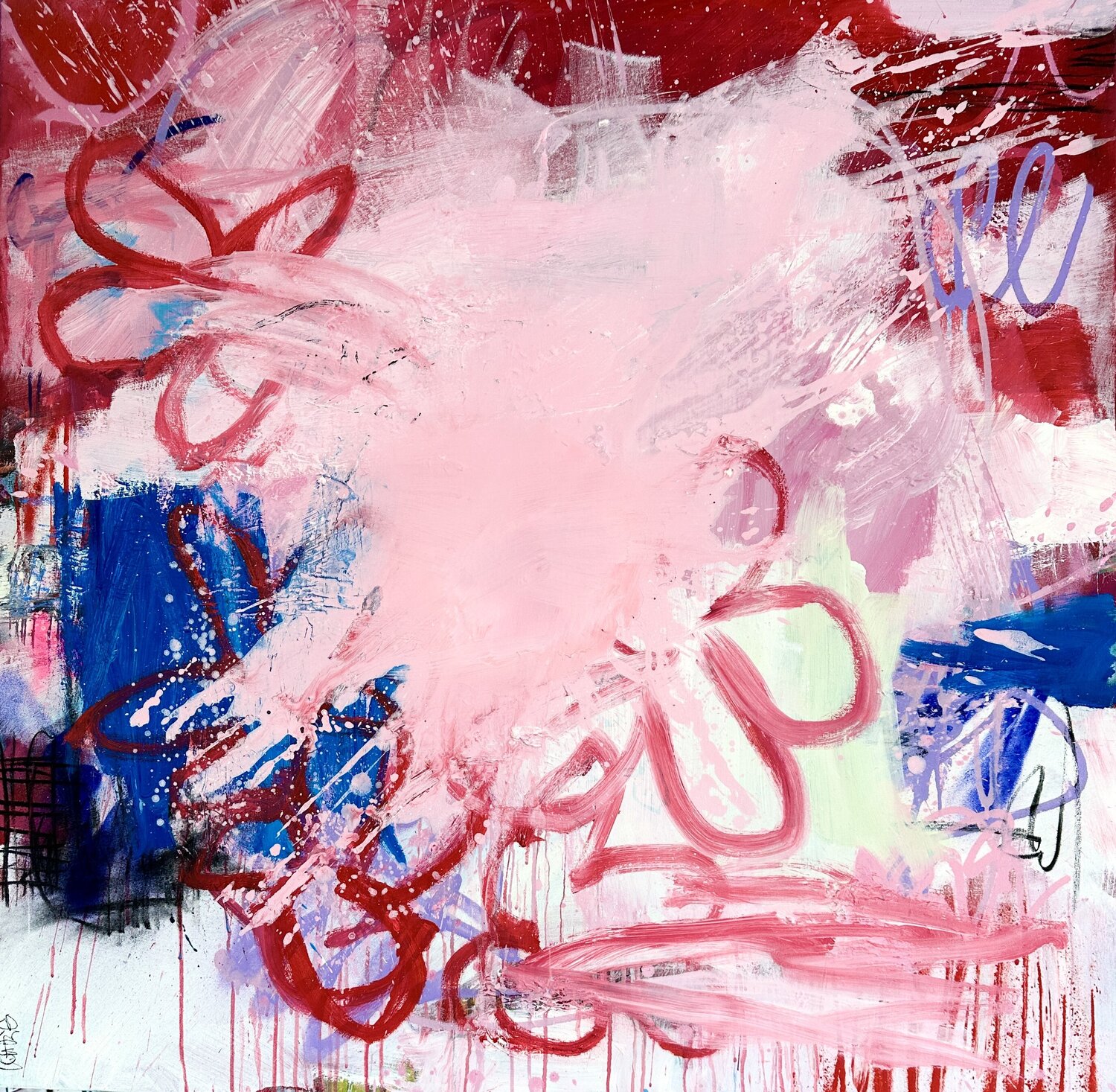 Good Life Christiane Lohrig Original painting for sale