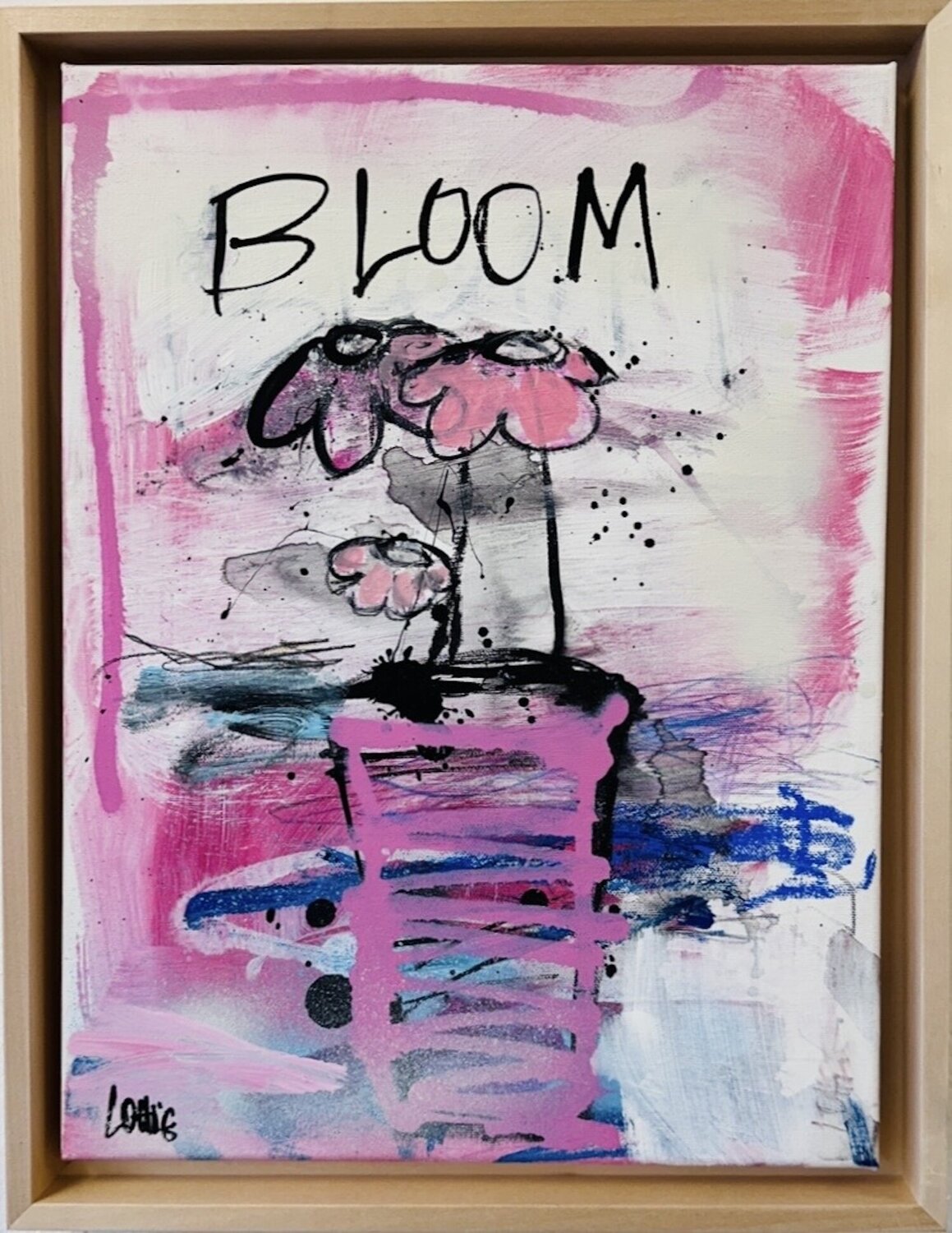 Bloom II Christiane Lohrig Original painting for sale