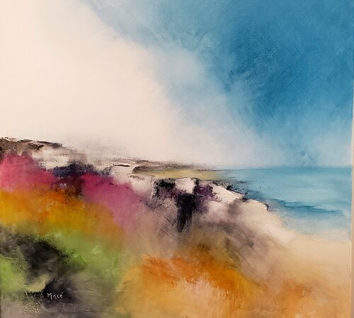 Opale'stel by Pascal Macé, Painting for Sale on Select