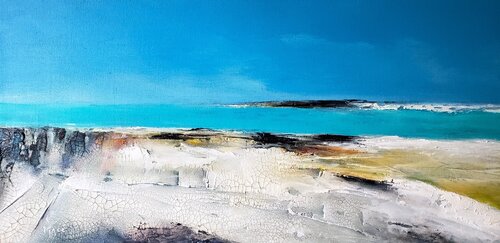 Emerald bay by Pascal Macé, Painting for Sale on Select