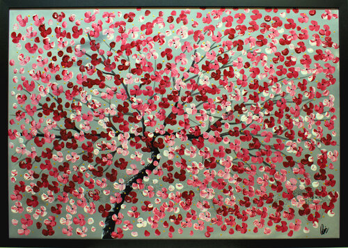 Blossom Canopy by Edelgard Schroer, Painting for Sale on Select