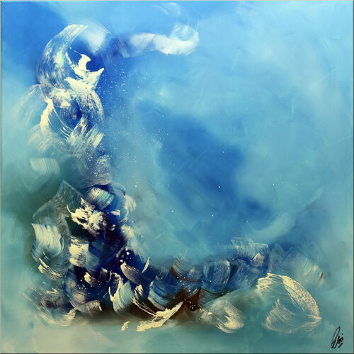 Dancing Clouds by Edelgard Schroer, Painting for Sale on Select