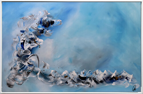 White Wings by Edelgard Schroer, Painting for Sale on Select