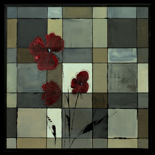 Crimson Harmony by Edelgard Schroer, Painting for Sale on Select
