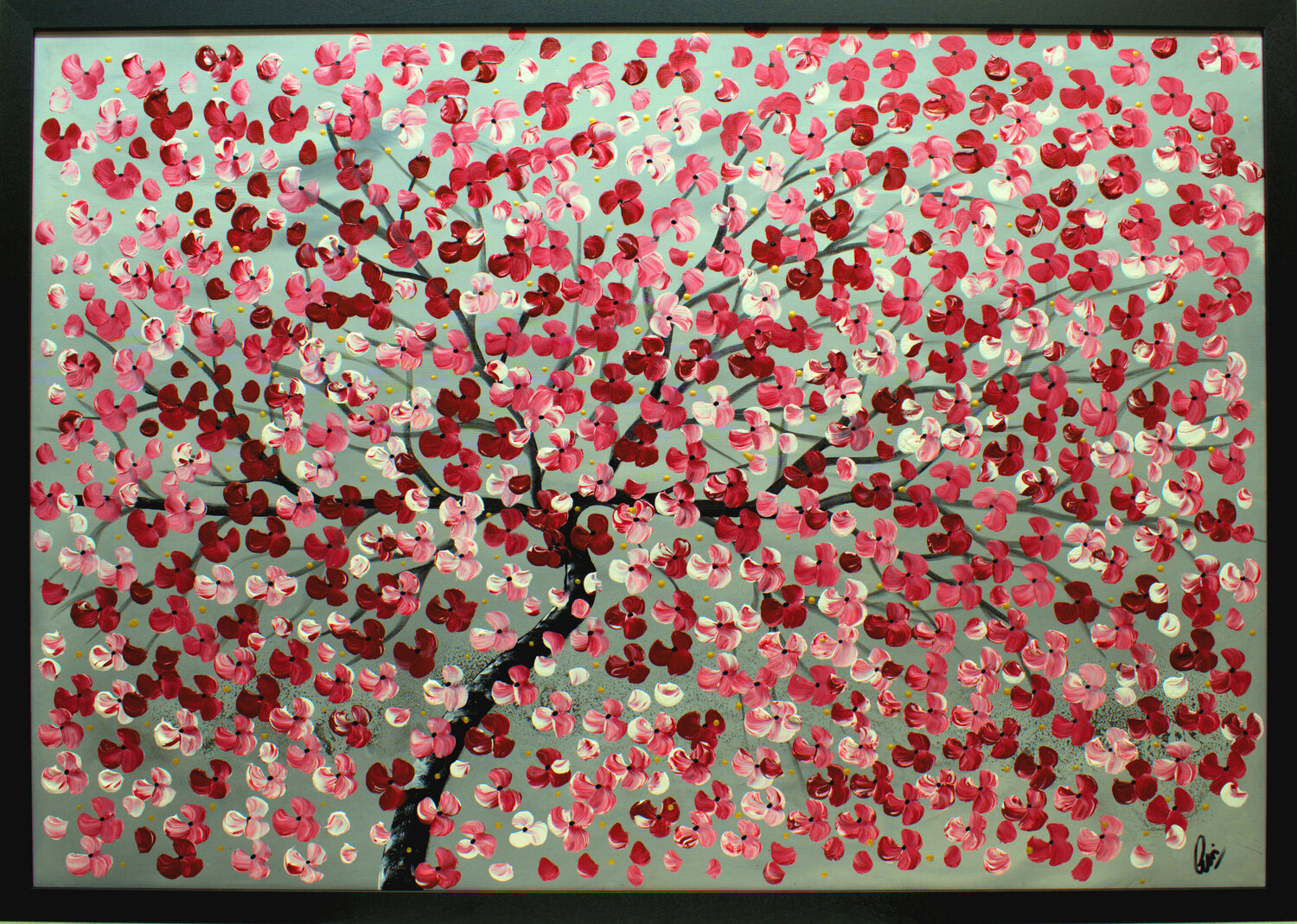 Blossom Canopy Edelgard Schroer Original painting for sale