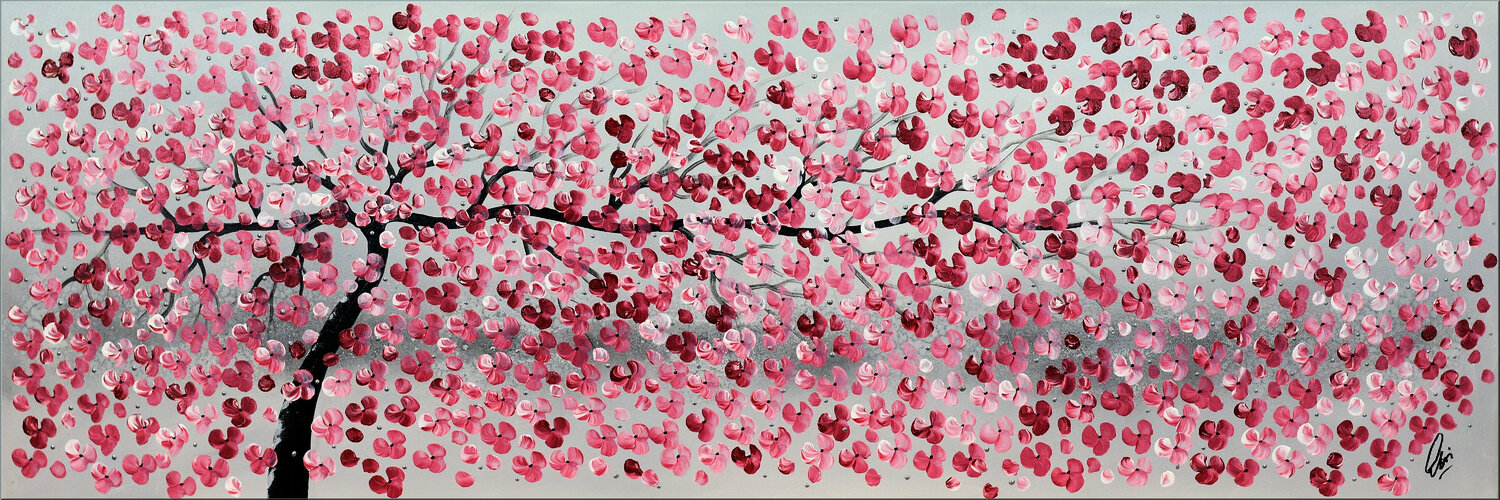 Blossom Horizon Edelgard Schroer Original painting for sale