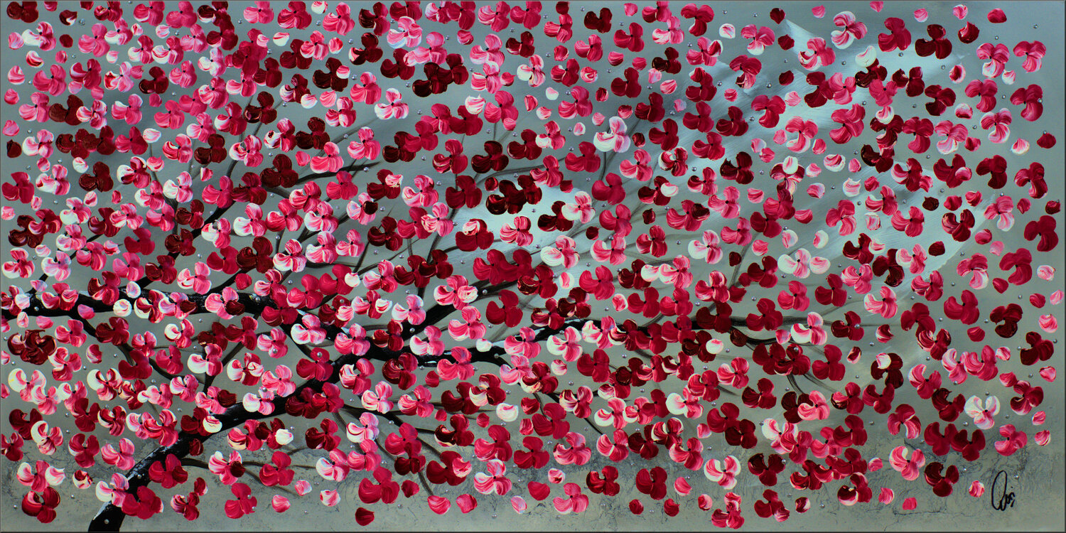 Romantic Spring Edelgard Schroer Original painting for sale