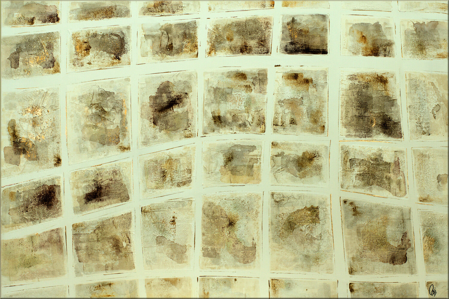 Memory Fragments Edelgard Schroer Original painting for sale