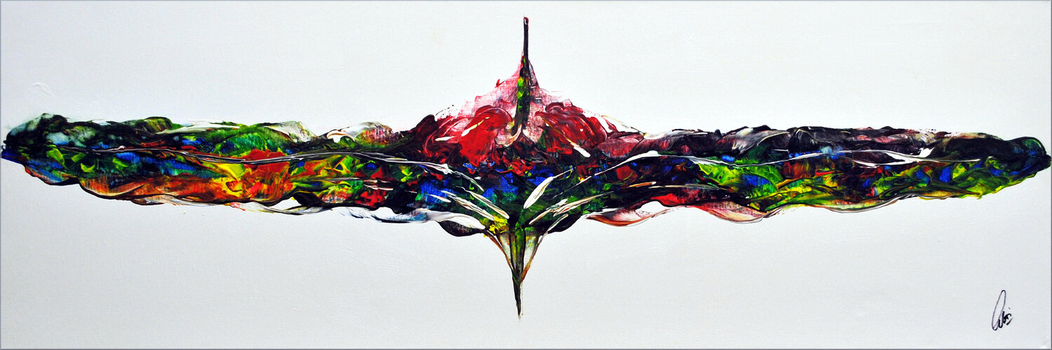 Dreamcatcher Edelgard Schroer Original painting for sale