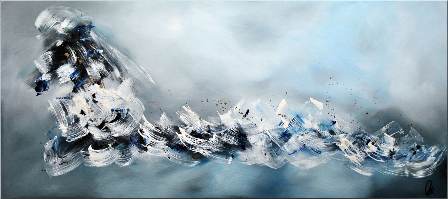 Silent Horizon Edelgard Schroer Original painting for sale