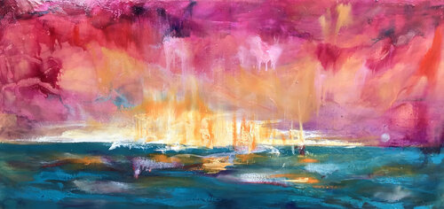 Sea 20 by Vladislava Yakovenko, Painting for Sale on Select