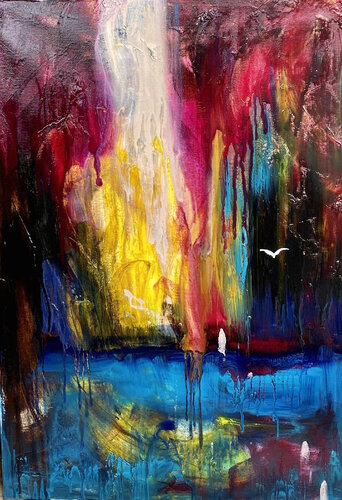 Music life by Vladislava Yakovenko, Painting for Sale on Select