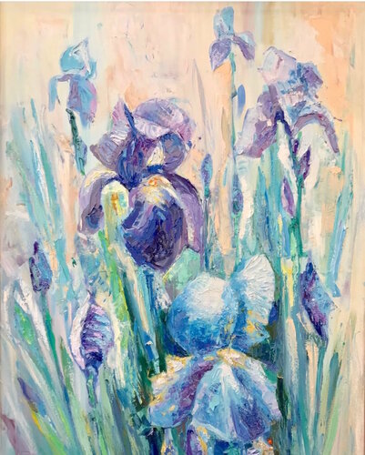Iris by Vladislava Yakovenko, Painting for Sale on Select