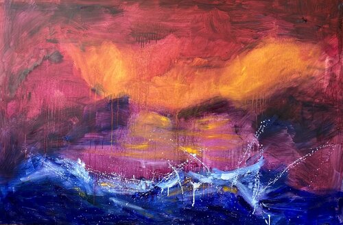 Sea 30 by Vladislava Yakovenko, Painting for Sale on Select
